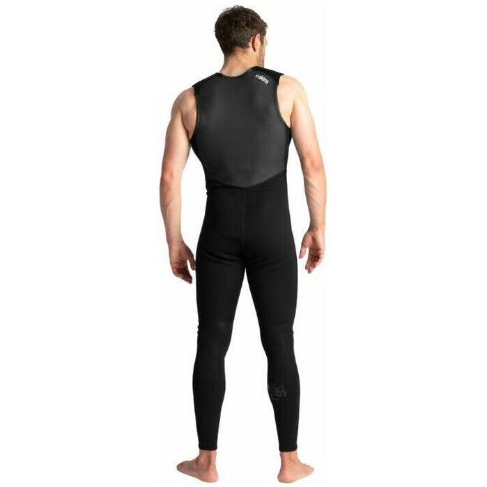 2024 C- Skins Hombres Element 3/2mm Long John Traje De Neopreno C-EL32LJM - Black